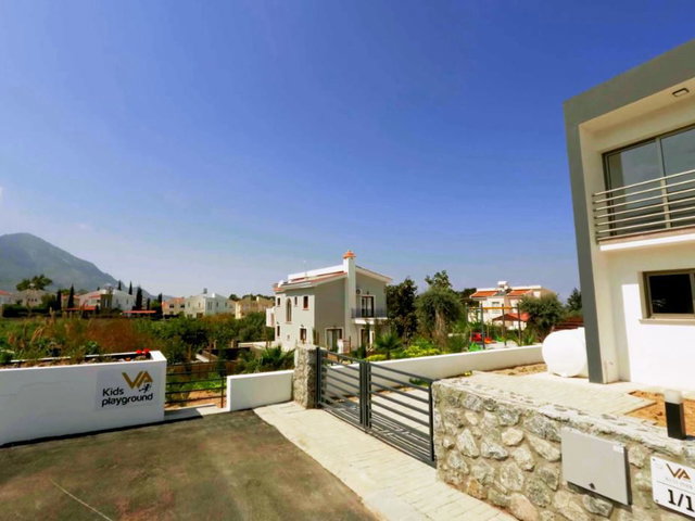 SATILIK İKIZ VILLA - GIRNE, ALSANCAK, KUZEY KIBRIS