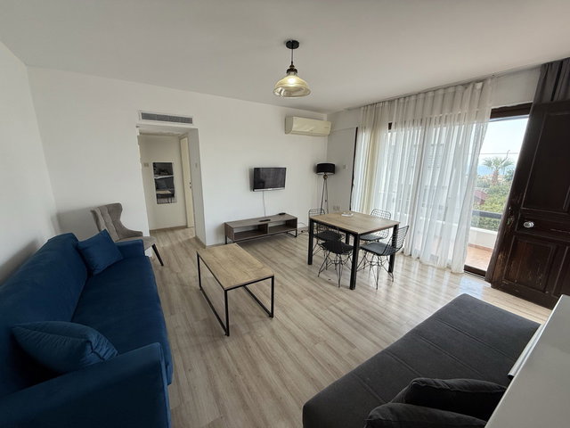 GIRNE ALSANCAK'TA EŞYALI SATILIK 1+1 DAIRE