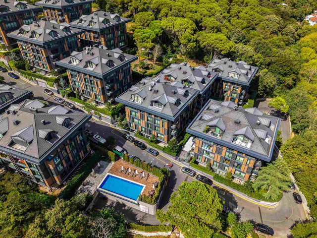 LE CHIC TARABYA'DA DOĞAYLA İÇ İÇE VİLLA TADINDA BAHÇE KATI !!!!