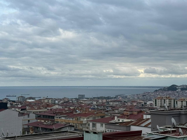 SAMSUN İLKADIM FULL PANORAMİK DENİZ MANZARALI SİTE İÇİ 3+1