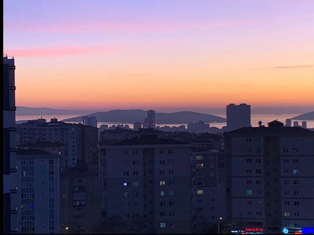KARTAL UĞUR MUMCU UPCİTY REZİDANS DENİZ MANZARALI KİRALIK 1+1 DAİRE