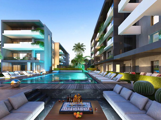 61 DAIRELIK BUTIK LUXURY PROJEDE | HAVUZ, ÖZEL YAŞAM ALANLARI | EBEVEYN BANYOLU 2+1