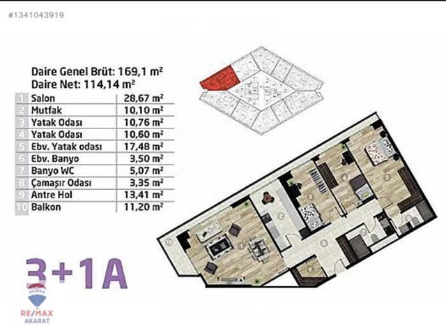 ŞUA ELİT CONCEPT SATILIK 2+1