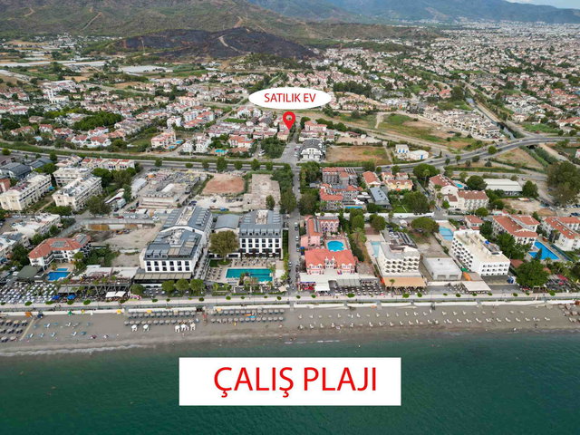 FETHİYE FOÇA MAH ÇALIŞ PLAJINA YAKIN 4+1 TRİPLEKS VİLLA