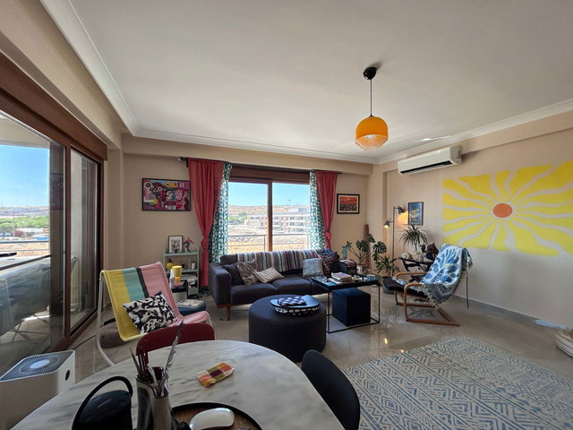 AYVALIK 150 EVLER'DE DOĞALGAZ KOMBILI VE EBEVEYN BANYOLU  3+1 SATILIK DAİRE