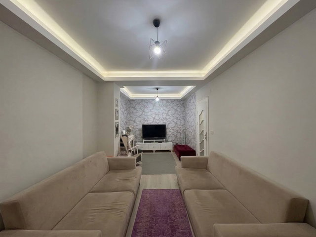 ESENLER FATIH MAHALLESI'NDE KREDIYE UYGUN, KULLANIŞLI 2+1 BAHÇELI DAIRE