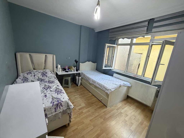 NURTEPE’DE ÇİFT CEPHELİ 2+1 BALKONLU ARA KAT DAİRE
