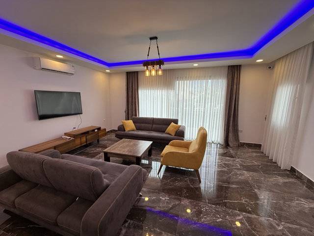GIRNE KARAOĞLANOĞLU’NDA SATILIK 4+1 VILLA | SOLAR PANEL