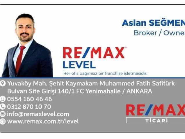 REMAX LEVEL'DEN İKON ÇAKIRLAR'DA SATILIK 2+1 DAIRE