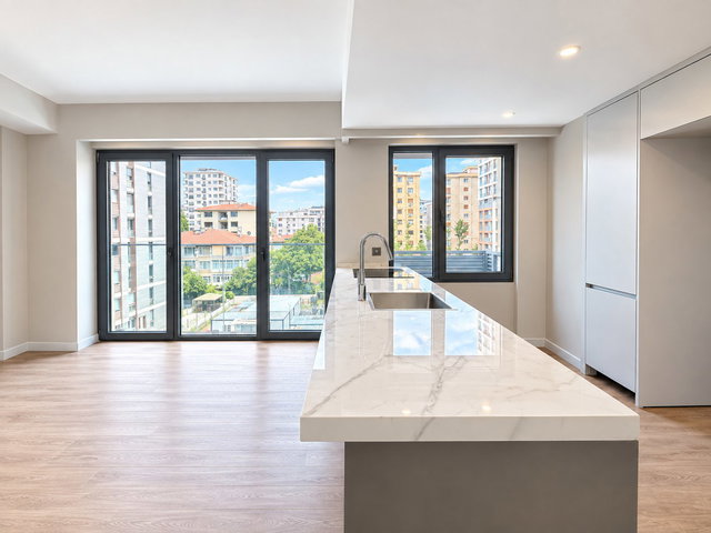 ELITE ERENKÖY'DE 1+1 SIFIR 63 M2 KİRALIK DAİRE