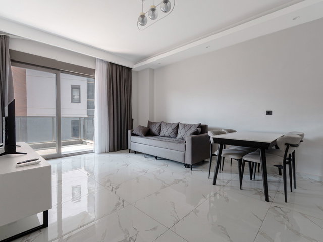 ALANYA TOSMURDA DENİZE 500 MT | 1+1 EŞYALI SATILIK