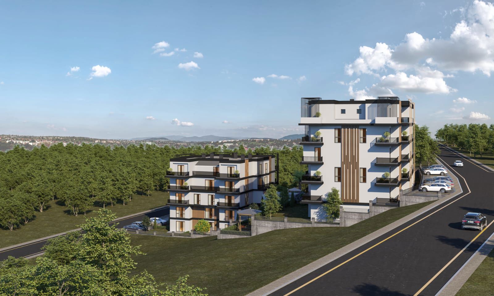 GREEN NEST ÇAYIRKÖY'DE SATILIK BAHÇE VE ÇATI DUBLEKS DAIRELER
