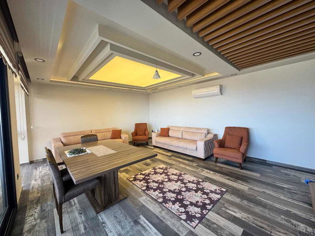 FULL DENİZ MANZARALI 3+1 HAVUZLU SİTE İÇERSİNDE GENİŞ DAİRE