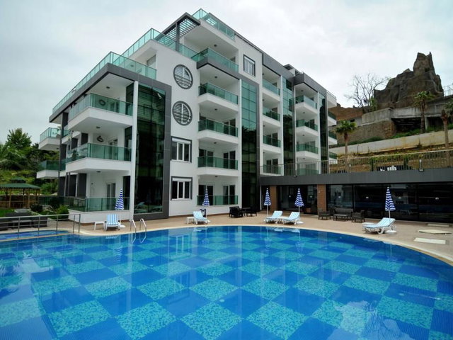 ALANYA KİNGDOM RESİDENCE TATİL SİTESİNDE SATILIK DAİRE