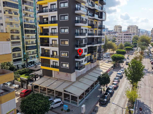 ALANYA MAHMUTLAR BARBAROS CADDESİ’NDE DENİZE 100 METRE SATILIK 2+1 DAİRE | SONAS BUKET