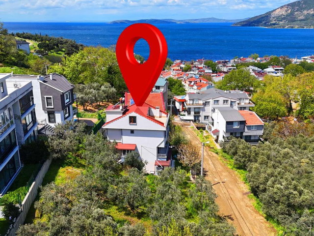 BALIKESIR ERDEK OCAKLAR MEVKII'NDE DENIZ MANZARALI MÜSTAKIL