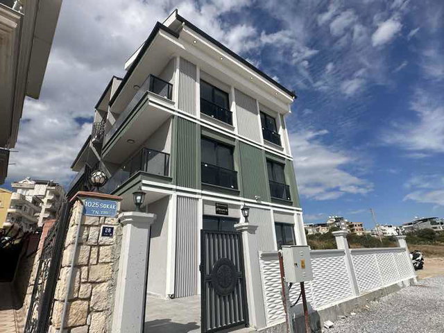 DİDİM MERKEZDE DENİZ MANZARALI SIFIR 2+1 DAİRE