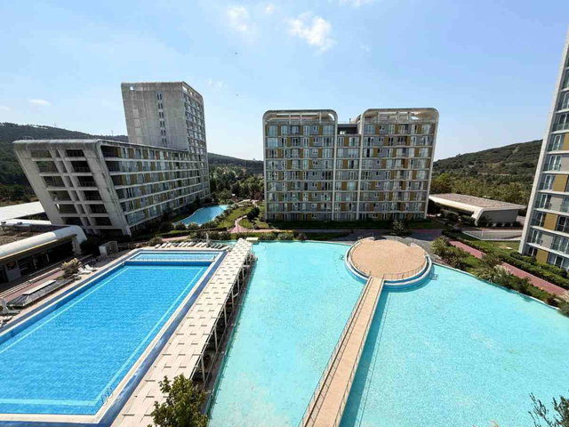SANCAKTEPE TEKNİK YAPI EVORA PARK 3+1 HAVUZ MANZARA GÜNEY CEPHE