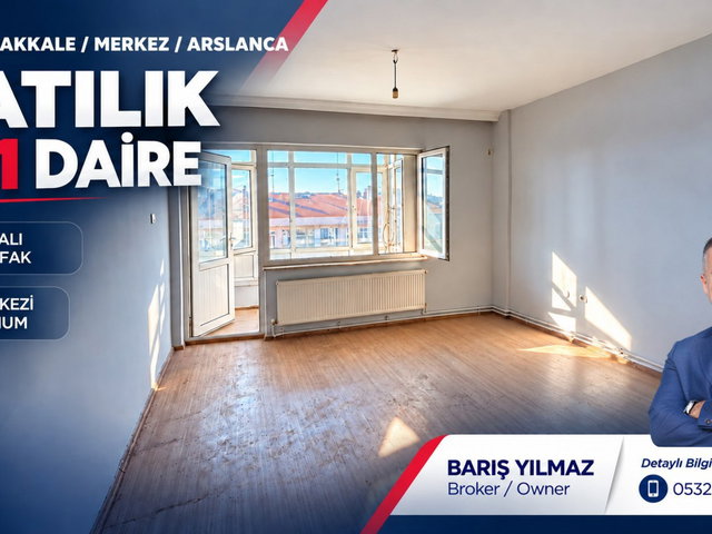 ÇANAKKALE MERKEZ’DE SATILIK 2+1 DAİRE