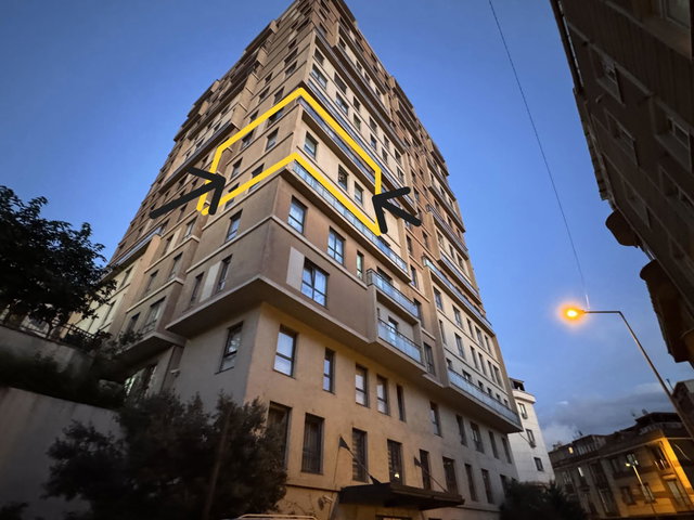NEF 06 GÜLTEPE 1+1 AYRI MUTFAK ÇİFT CEPHE KAPALI OTOPARK ÜÇ ASANSÖR ANKASTRE MUTFAK KLİMA