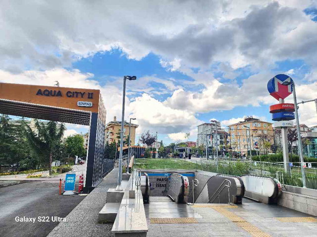 SİNPAŞ AQUA CİTY 2'DE KİRALIK 3+1, BOSTANCI-PARSELLER METROSU SİTE GİRİŞİNDE