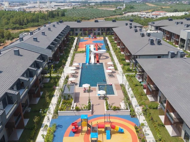 ANTALYA DÖŞEMEALTI SUN CİTY 1 PROJESİNDE 1+1 BAHÇE KATI