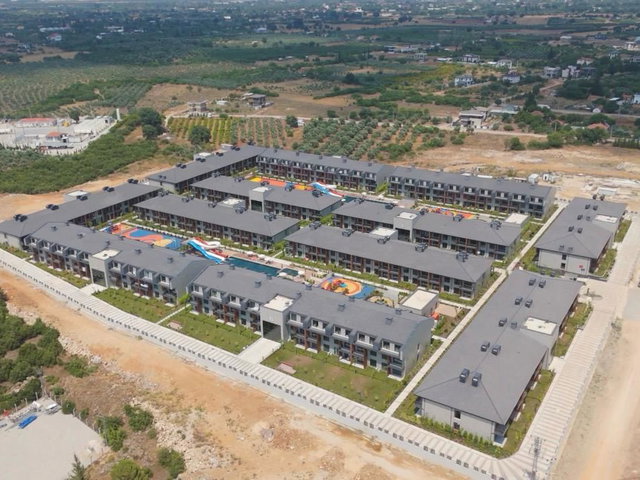 ANTALYA DÖŞEMEALTI SUN CİTY 1 PROJESİNDE 1+1 BAHÇE KATI