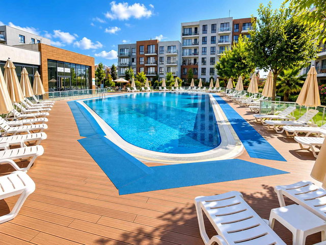 DUMANKAYA MOZİK 1. ETAP SİTESİ İÇERİSİNDE 93M² 1+1 BAHÇE KATI DAİRE