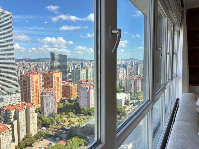 MY TOWERLAND ATAŞEHİR ÜST BLOK ŞAHANE TASARIM KAT BAHÇELI YEMEK ODALI 3+1 KIRALIK DAIRE