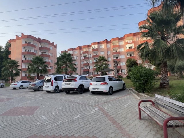 ALANYA İNCEKUMDA DENİZE 200 METRE SİTE İÇERİSİNDE SATILIK 2+1 ARA KAT