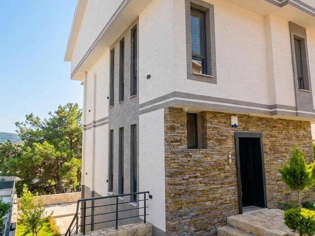 AKBÜK ÇAMTEPE’DE ÖZEL YAPIM TAM MÜSTAKİL 3+2 VİLLA | DENİZ & DOĞA MANZARALI | AKILLI SİSTEMLİ