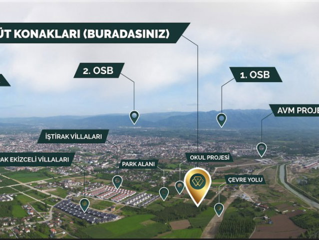REMAX DIADAN DÜZCE AKINLAR ZÜMRÜT KONAKLARI SATILIK VİLLA