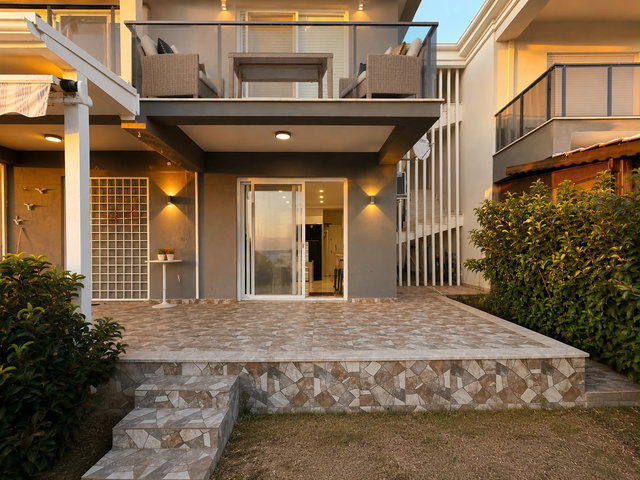 DİDİM AKBÜK DEMER BLUE SİT. EŞYALI 1+1 SATILIK DAİRE