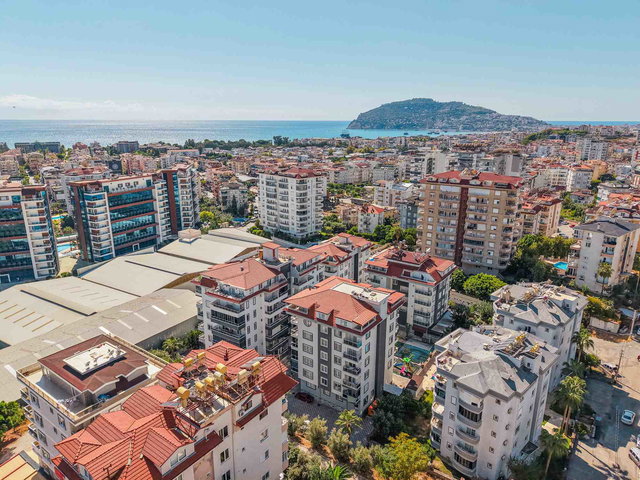 ALANYA CASPIAN SITESI SATILIK 1+1 DAIRE