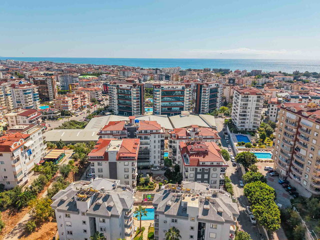 ALANYA CASPIAN SITESI SATILIK 1+1 DAIRE