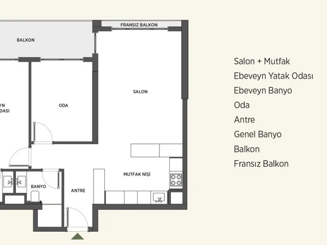 NATURA İNCEK GÖL MANZARALI 2+1 FLAT GÜNEY-DOĞU CEPHE KİRALIK DAİRE