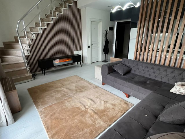 AKSE YAŞAM KONUTLARINDA EŞYALI SATILIK 1+1 LOFT 106M² DAİRE
