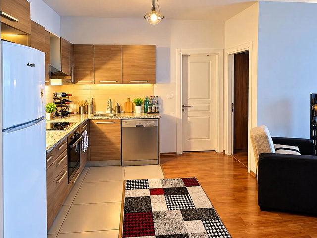 AKSE YAŞAM KONUTLARI'NDA 72M² EŞYALI 1+1 KİRALIK DAİRE