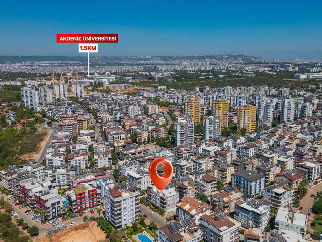 KONYAALTI TOROS SATILIK 3+1 110M2 BAHÇE KULLANIMI