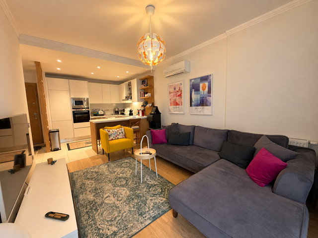 İZMİR ATAŞEHİR MODERN 3 SİTESİ'NDE EŞYALI 1+1 KİRALIK DAİRE