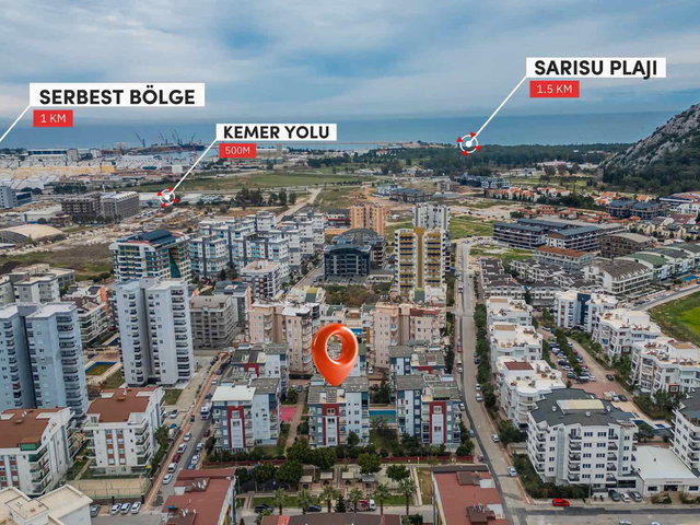 SARISU AYDIN MARİNA EVLERİNDE SATILIK 2+1 DAİRE