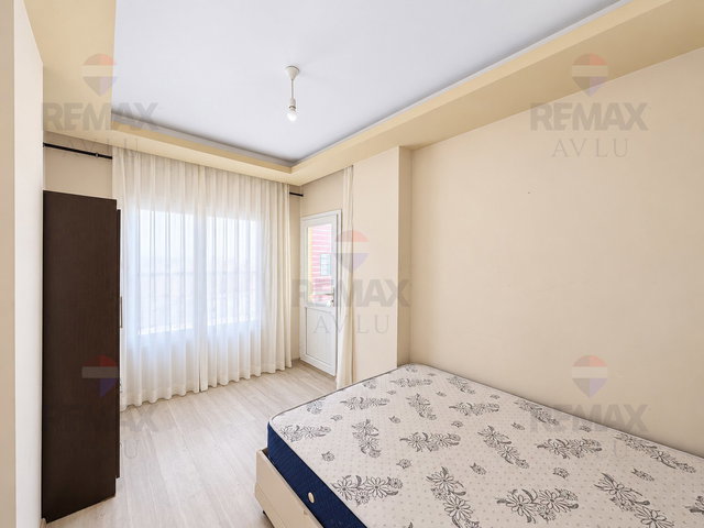 REMAX AVLU'DAN BAHÇELIEVLER MAH.'DE EŞYALI SATILIK 1+1 DAİRE