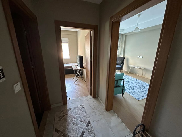 YENİ MAHALLE’DE | YENİ BİNA | EŞYALI 1+1 KİRALIK DAİRE
