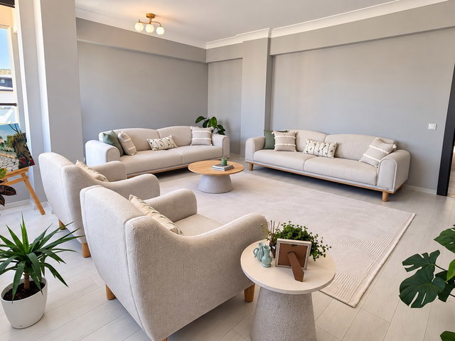 BAĞLICA ÖZGÜR PARK VİLLALARI KİRALIK 4+1 MODERN DAİRE