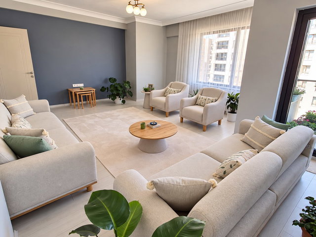 BAĞLICA ÖZGÜR PARK VİLLALARI KİRALIK 4+1 MODERN DAİRE