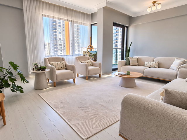 BAĞLICA ÖZGÜR PARK VİLLALARI KİRALIK 4+1 MODERN DAİRE
