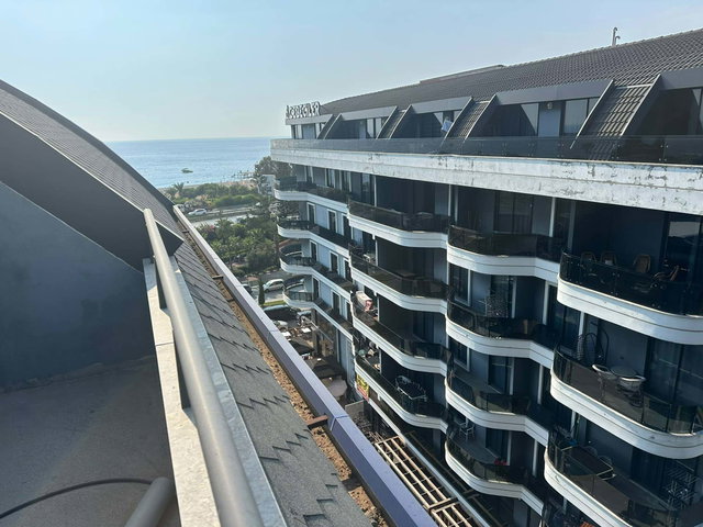 ALANYA KARGICAK’TA DENİZE 50 METRE MESAFEDE DENİZ MANZARALI DUBLEKS DAIRE
