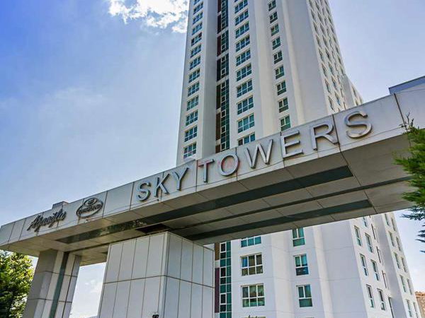 AĞAOĞLU SKY TOWERS DENİZ MANZARALI 2+1 EŞYALI KİRALIK DAİRE