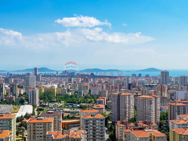 AĞAOĞLU SKY TOWERS DENİZ MANZARALI 2+1 EŞYALI KİRALIK DAİRE