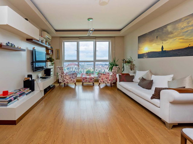 AĞAOĞLU SKY TOWERS DENİZ MANZARALI 2+1 EŞYALI KİRALIK DAİRE